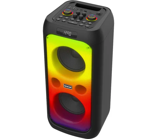 Sencor Głośnik imprezowy Partycon WAVE Moc 100W, IPX4, TWS, LED, MIC