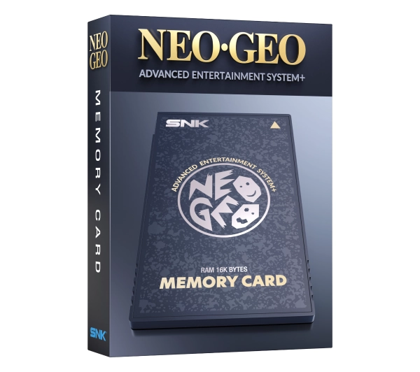 NEOGEO AES+ Memory Card Black