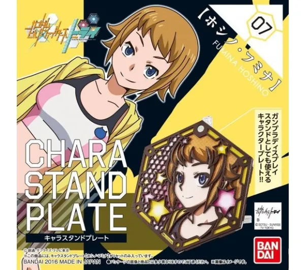 Bandai CHARA STAND PLATE FUMINA HOSHINO