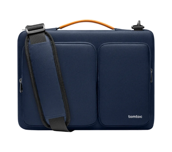Tomtoc Defender A42 Torba Na Ramię Pokrowiec Na Laptopa 14" Niebieski