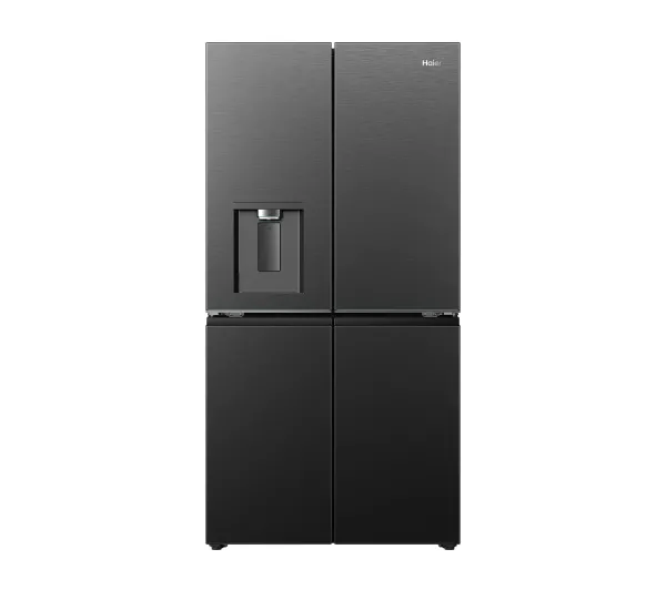Lodówki - Haier HCR79F18CHMB Cube No Frost 182,5cm Czarny