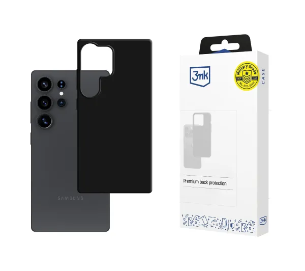 3mk Hardy Mellow Case do Samsung Galaxy S25 Ultra Czarny