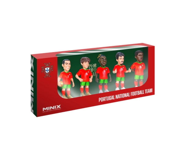 Minix World Cup Portugalia Zestaw 5 Figurek 7cm