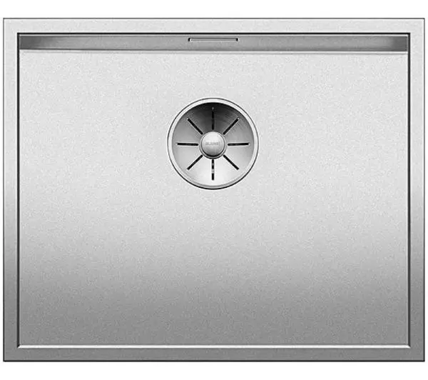 Zlewozmywaki kuchenne - Blanco ZEROX 500-U Durinox 521559 Stalowy Srebrny