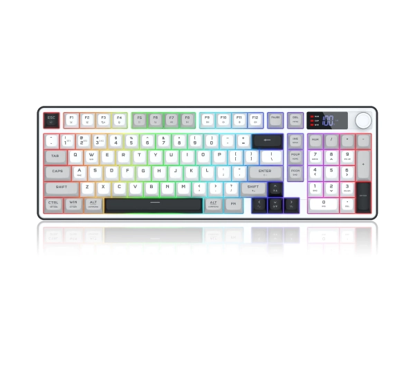 Redragon Aria K527WGL-PRO Biało-Czarny