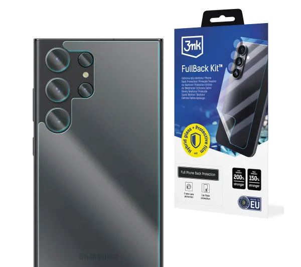 3mk FullBack Kit do Galaxy S23 Ultra