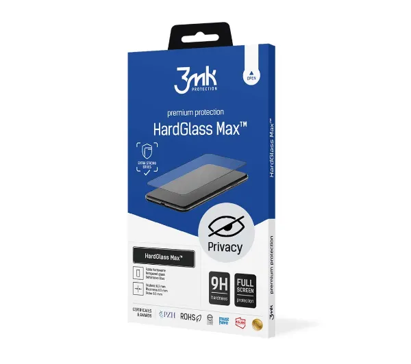 3mk HardGlass Max Privacy do iPhone 12/12 Pro