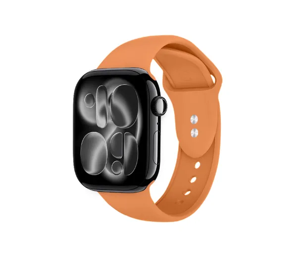 Crong Liquid do Apple Watch 38/40/41/42mm Pomarańczowy