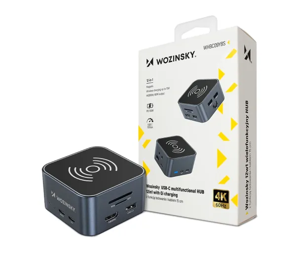 Wozinsky WHBC09Y8S 12w1 Szary