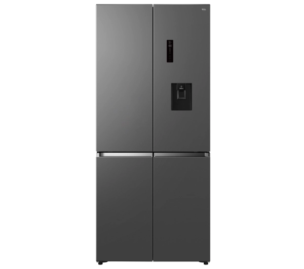 Lodówki - TCL Lodówka SBS RC452CSD0 Pełny No Frost 190cm Srebrny