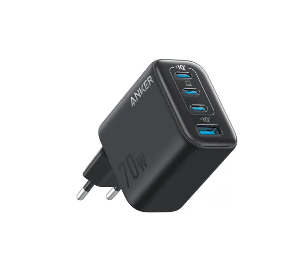 Anker Zolo A121CG11 3x USB-C 1x USB-A 70W Czarny