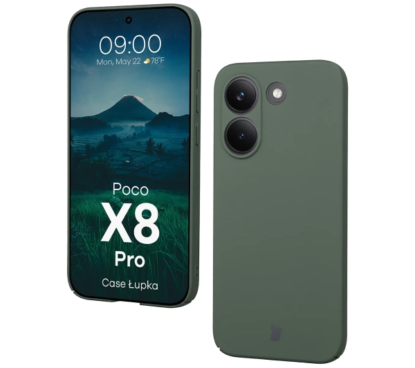 Bizon Case Łupka do Xiaomi POCO X8 Pro Zielony