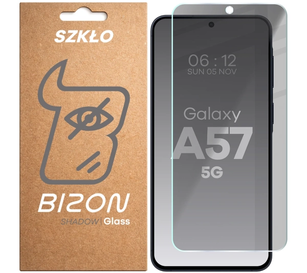 Bizon prywatyzujące Glass Clear Shadow do Galaxy A57 5G