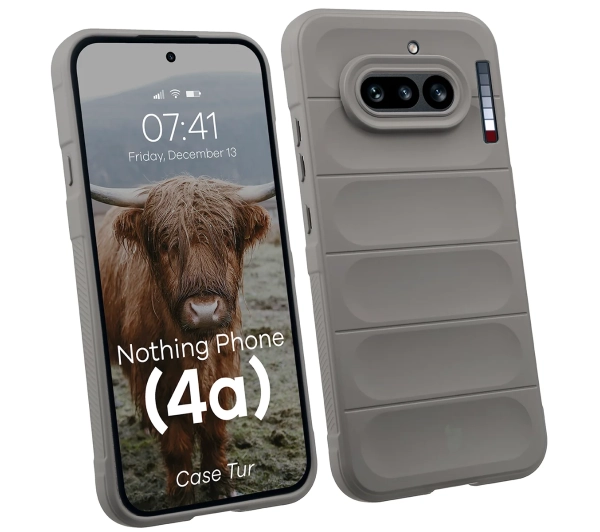 Bizon Case Tur do Nothing Phone (4a) Jasnoszary