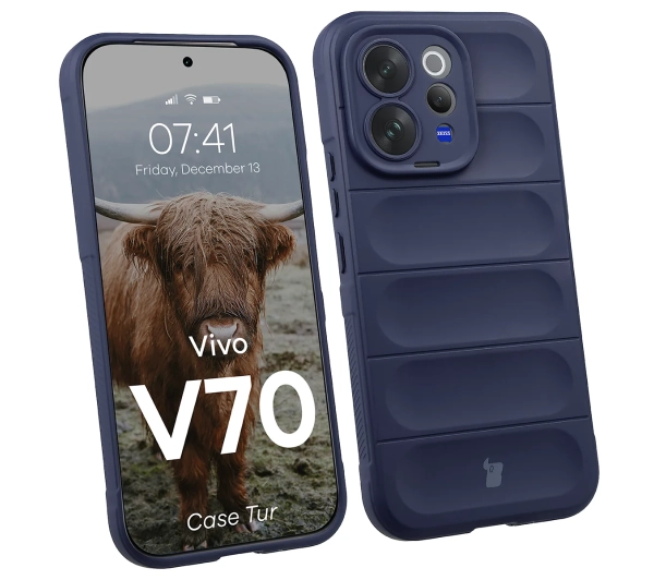 Bizon Case Tur do Vivo V70 5G Granatowy