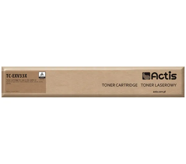 Actis TC-EXV33X Toner do drukarki Canon, Zamiennik Canon C-EXV33;  Standard;  14600 stron;  czarny.