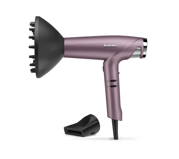 BaByliss Futura D6051DE Jonizacja Dyfuzor Zimny nawiew 1600W 3 prędkości 3 temperatury
