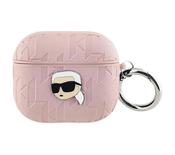 Karl Lagerfeld Monogram Karl Head do Apple AirPods 3 Różowy