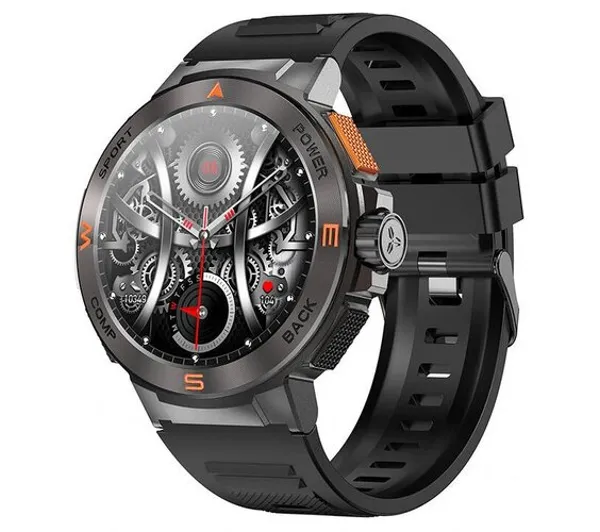 BlitzWolf BW-AT5 Smartwatch Amoled 1.43” Rozmowy Bt IP67 100 Trybów Zegarek