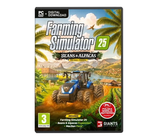 Gra PC CENEGA Farming Simulator 25: Beans & Alpacas
