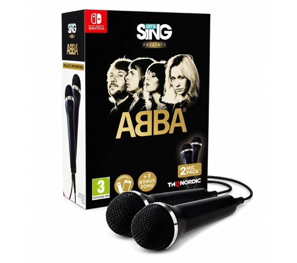 Let's Sing ABBA 2027 + 2 Mikrofony Gra na Nintendo Switch