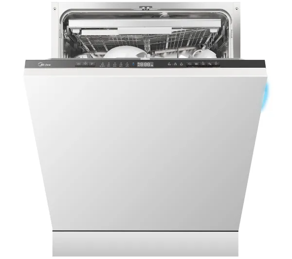Midea MDWEB1403MB-WA 59,8cm Automatyczne otwieranie drzwi Szuflada na sztućce Zdalne sterowanie