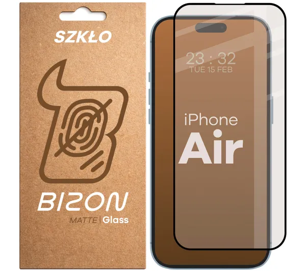 Bizon matowe Glass Matte do iPhone Air