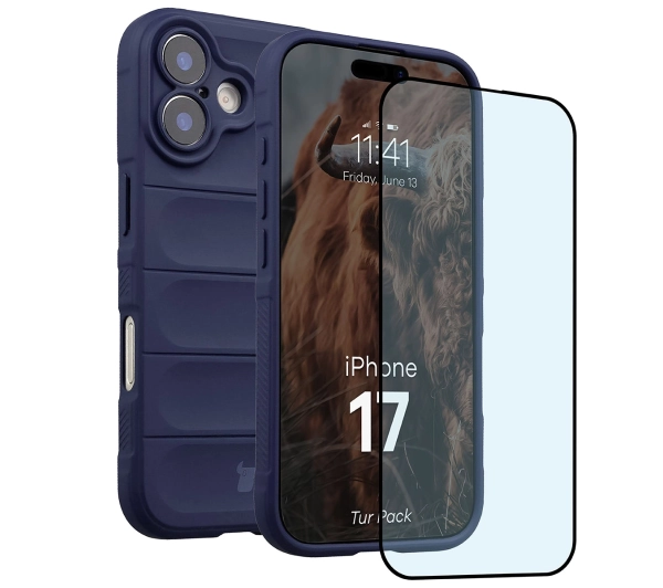 Bizon Tur Pack do iPhone 17 Granatowy