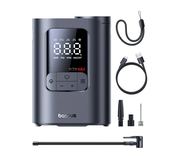 Baseus GoTrip VA1 Max 150PSI 7500mAh Szary