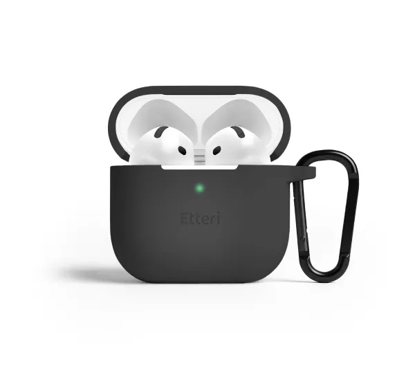 Etteri silikonowe do AirPods 4, AirPods 5 Czarny