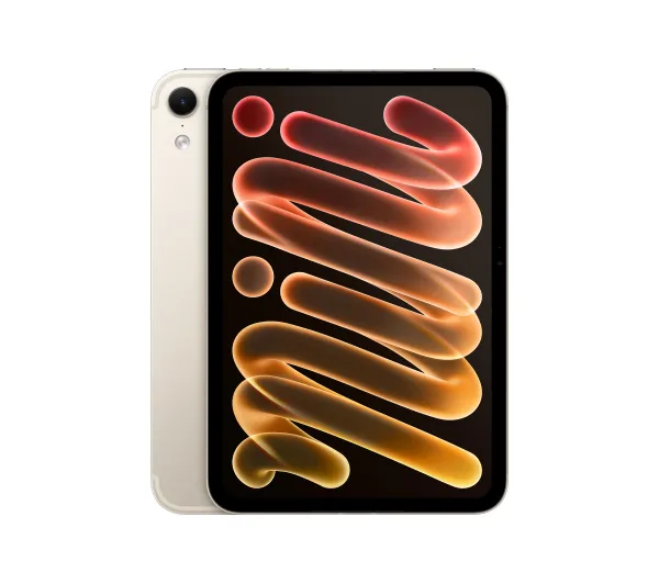 Apple iPad mini A20 Pro 8,5" 128GB Funkcje AI Szkło standardowe Wi-Fi + Cellular 5G Księzycowa poświata