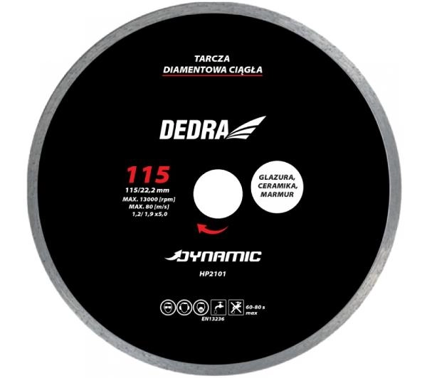 Dedra Tarcza diamentowa ciągła dynamic 180mm 25.4mm (HP2104E)