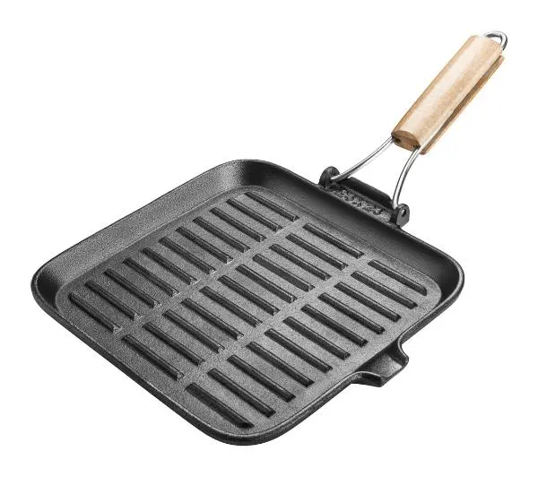 Patelnie - Lamart LT1065 Indukcja Żeliwna 23cm