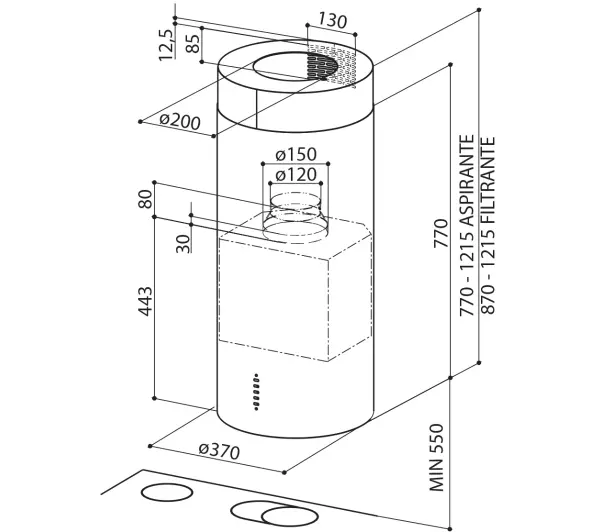 Faber Cylindra Isola Gloss Plus EV8+ WH 37 Biały - DRUGI -30%, ALBO 4-TY -80% - Kup na Raty - RRSO 0%