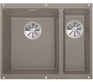Blanco SUBLINE 340/160-U 523556 Komora z lewej strony Granitowy Tartufo - Kup na Raty - RRSO 0%