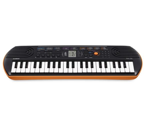 keyboard Casio SA-76 dla dzieci (pomarańczowy) 