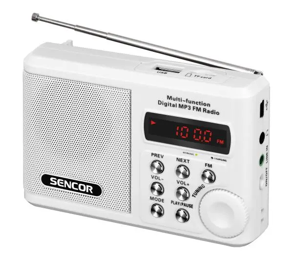 Sencor SRD 215 W Radio FM Biały
