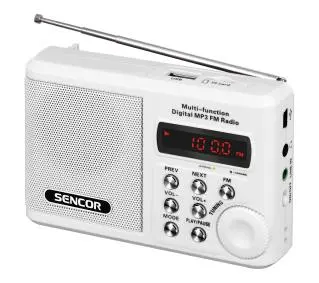 Sencor SRD 215 W Radio FM Biały