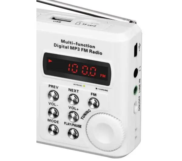 Sencor SRD 215 W Radio FM Biały