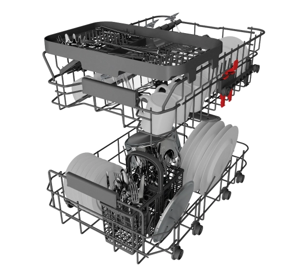 Whirlpool WSIC 3M27 C 44,8cm Kosz z tacą na sztućce - DRUGI -30%, ALBO 4-TY -80% - Kup na Raty - RRSO 0%