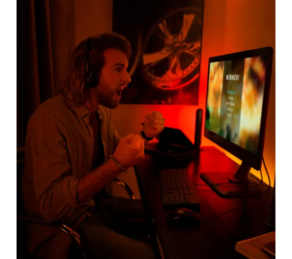 Philips Hue White and Colour Ambiance Play Czarny 2 szt. - Kup na Raty - RRSO 0%