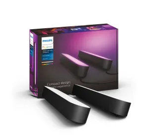 Philips Hue White and Colour Ambiance Play Czarny 2 szt. - Kup na Raty - RRSO 0%