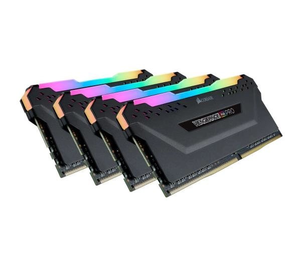 Corsair Vengeance RGB Pro DDR4 32GB (4 x 8GB) 3200 CL16 Czarny - Kup na Raty - RRSO 0%