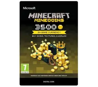 Minecraft - Minecoins 3500 monet [kod aktywacyjny] Xbox OneDostęp po opłaceniu zakupu