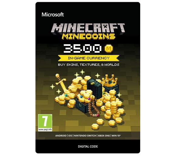 kod aktywacyjny Minecraft - Minecoins 3500 monet Xbox One