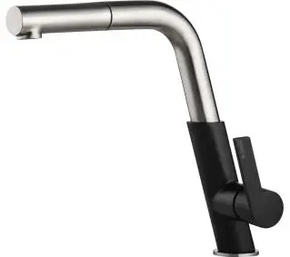 Deante Silia BQS B730 Stal/Czarny Mosiądz - Kup na Raty - RRSO 0%