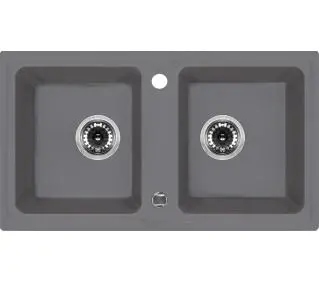 Deante Zorba ZQZ S203 Granitowy Szary metalik - DRUGI -30%, ALBO 5-TY ZA 1ZŁ - Kup na Raty - RRSO 0%