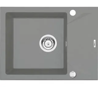 Deante EVORA ZQJ S11A Granitowy Szarość aluminium - DRUGI -30%, ALBO 5-TY ZA 1ZŁ - Kup na Raty - RRSO 0%