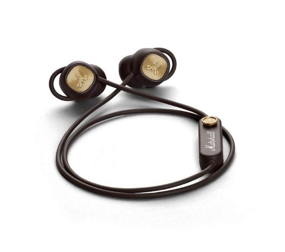 słuchawki przewodowe Marshall Minor II (brązowy)