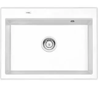 Deante ERIDAN ZQE A103 Granitowy Alabaster - DRUGI -30%, ALBO 5-TY ZA 1ZŁ - Kup na Raty - RRSO 0%